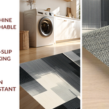 Contemporary Minimalist Tiled Motif(Black)