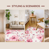 Delicate Ethereal Blossom Design(White)