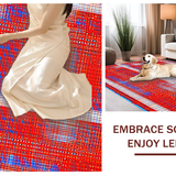 Colorful Contemporary Spot Art(Red)