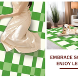 Artful Pastel Diamond Motif(Green)