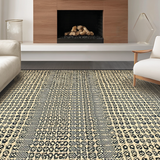 Ultra Soft Area Rug, Non Slip, Stain Resistant, Washable Area Rugs for Living Room, Bedroom, Luxurious Ivory Animal Texture(Beige)