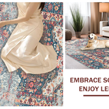 Cozy Tiled Earth Tone Design(Blue)