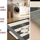 Chic Striped Trellis Motif(Beige)