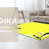 Charming Rustic Lemon Floral Design(Yellow)