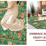 Vibrant Earthy Abstract Motif(Green)