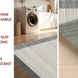Elegant Herringbone Geometric Motif(Beige)