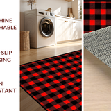 Elegant Farmhouse Checkered Visual Theme(Red)
