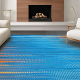 Vibrant Abstract Wave Aesthetics(Blue)