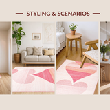 Inviting Cheerful Colorful Design(Pink)