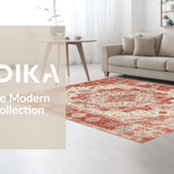 Eclectic Vibrant Patterned Elegance(Red)