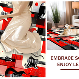 Dynamic Electric Guitar Visuals(Red)