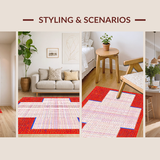 Dynamic Youthful Dotty Composition(Red)