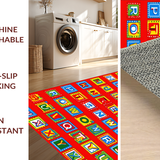 Playful Colorful Alphabet Scheme(Red)