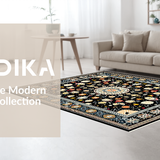 Contemporary Color Palette Circle(Black)