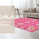 Stylish Rustic Floral Print Concept(Pink)