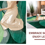 Eclectic Abstract Green Tones(Green)