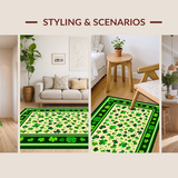 Elegant Celtic Knot Motif(Green)