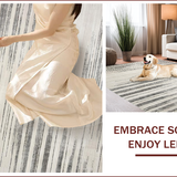 Contemporary Cream Zebra Aesthetic(Gray)