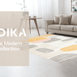 Ultra Soft Area Rug, Non Slip, Stain Resistant, Washable Area Rugs for Living Room, Bedroom, Warm Neutral Shaggy Layers(Yellow)