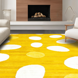 Ultra Soft Area Rug, Non Slip, Stain Resistant, Washable Area Rugs for Living Room, Bedroom, Charming Novelty Animal Pattern(Yellow)