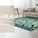 Striking Contemporary Wildlife Aesthetic(Blue)
