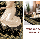 Chic Minimalist Geometric Fusion(Black)