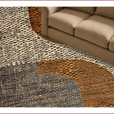 Ultra Soft Area Rug, Non Slip, Stain Resistant, Washable Area Rugs for Living Room, Bedroom, Chic Contemporary Cheetah Motif(Beige)