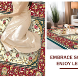 Vibrant Blue Pink Ethnic Style(Red)