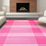 Charming Pastel Checkerboard Style(Pink)