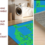 Engaging Numbered Parking Landscape(Blue)