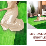 Lush Textured Circular Accent(Green)