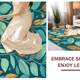 Elegant Teal and Orange Contrast(Blue)