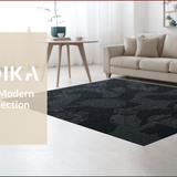 Ultra Soft Area Rug, Non Slip, Stain Resistant, Washable Area Rugs for Living Room, Bedroom, Modern Abstract Marble(Gray)