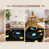 Cosmic Colorful Celestial Design(Black)