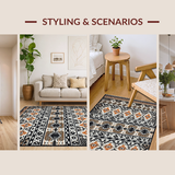 Contemporary Tribal Graphic Appeal(Black)