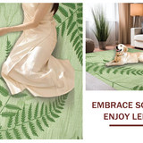 Vibrant Green Cozy Texture(Green)