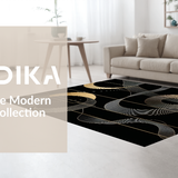 Bold Artistic Geometric Fusion(Black)