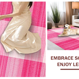 Fresh White and Pink Visual Harmony(Pink)