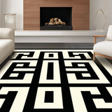 Classic Softened Geometric Appeal(Beige)