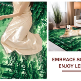 Cozy Textured Forest Design(Green)