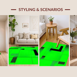 Fresh Earthy Tones and Shapes(Green)