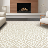Stylish Transitional Geometric Appeal(Beige)