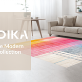 Ultra Soft Area Rug, Non Slip, Stain Resistant, Washable Area Rugs for Living Room, Bedroom, Stylish Minimalist Tiled Design(Yellow)