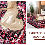 Contemporary Floral Lattice Aesthetic(Red)