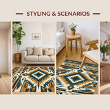 Stylish Abstract Southwestern Aesthetic(Beige)
