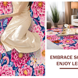 Chic Multihued Floral Composition(Blue)
