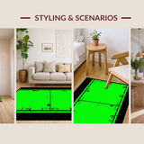 Energetic Retro Gaming Visual Appeal(Green)