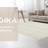 Ultra Soft Area Rug, Non Slip, Stain Resistant, Washable Area Rugs for Living Room, Bedroom, Contemporary Cozy Knit Aesthetic(Beige)