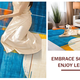 Elegant Color Splash Design(Blue)