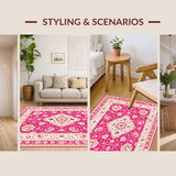 Trendy Textured Minimalist Look(Pink)